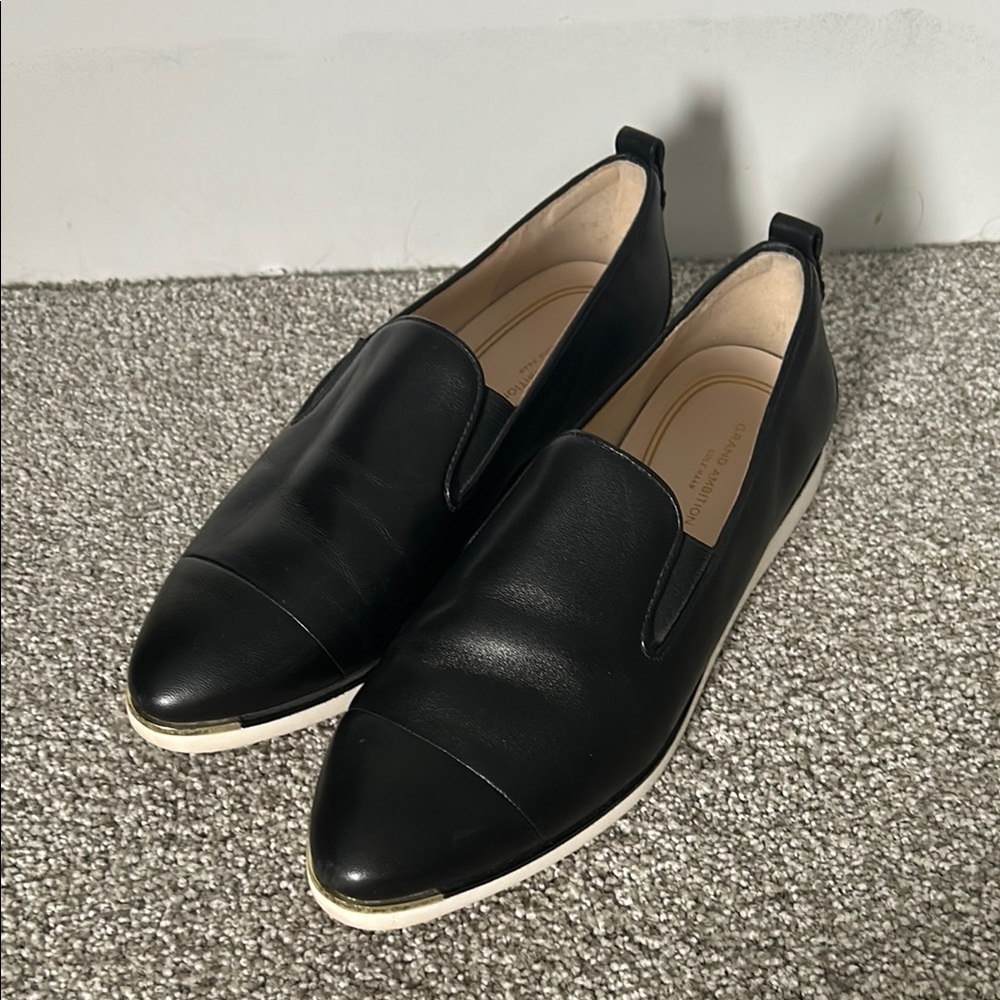 Cole Haan Black Leather Flats